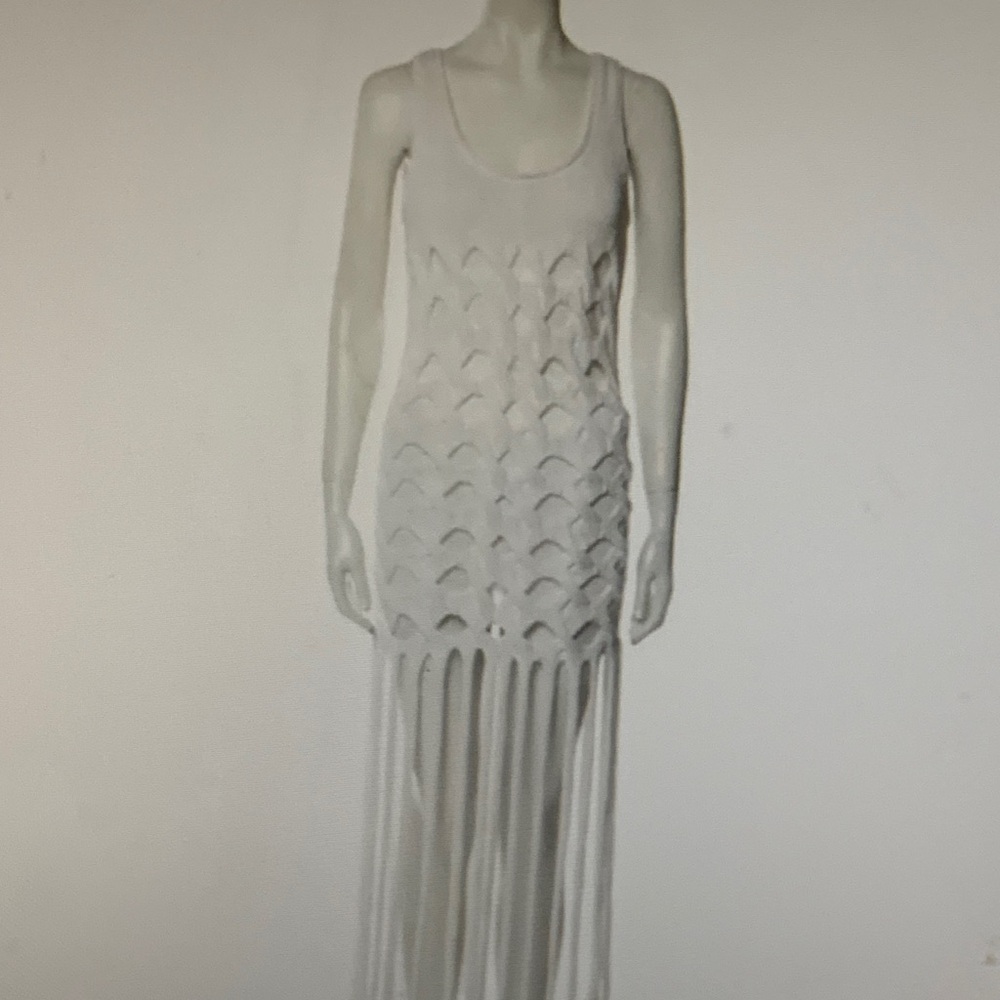 REVOLVE White Sleeveless Maxi Dress